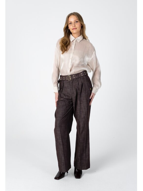 Coster Copenhagen - Metallic Shirt Light Beige