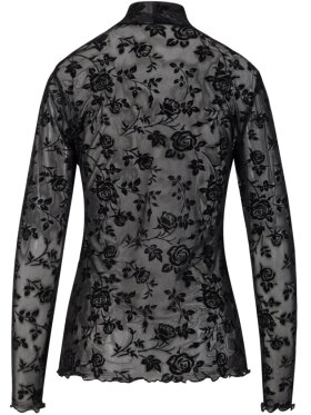 Coster Copenhagen - Eve Mesh Turtleneck Black Coster Copenhagen - Eve Mesh Turtleneck Black
