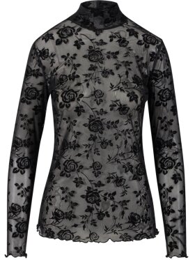 Coster Copenhagen - Eve Mesh Turtleneck Black Coster Copenhagen - Eve Mesh Turtleneck Black