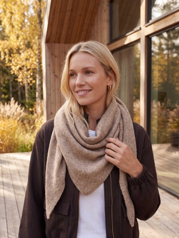 Prepair - Mona Knit Scarf Sand