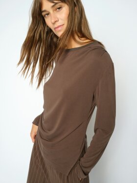 Mos Mosh - MMAmi O-LS Draped Tee Delicios