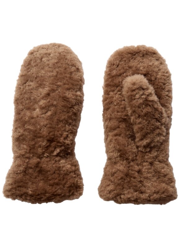 Numph - NURixa Mittens Taupe Grey