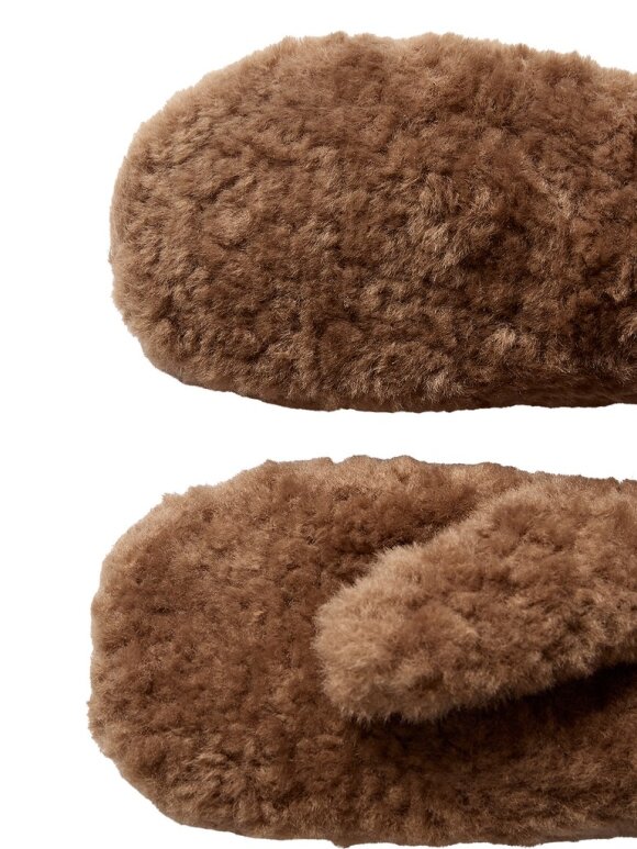 Numph - NURixa Mittens Taupe Grey