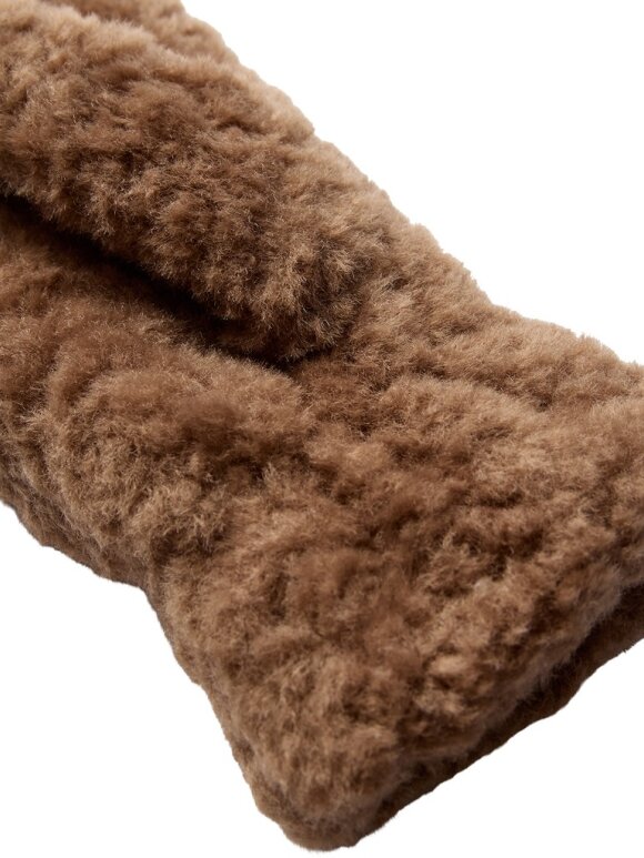 Numph - NURixa Mittens Taupe Grey