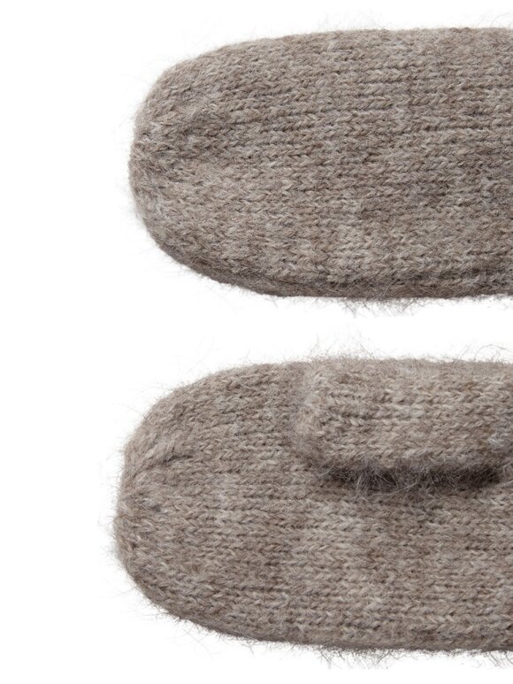 Numph - NUTerry Mittens Silver mink