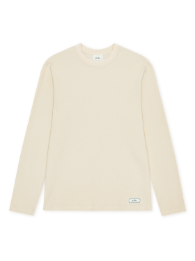 Les Deux - Label Waffle LS T-Shirt Les Deux - Label Waffle LS T-Shirt