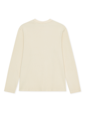 Les Deux - Label Waffle LS T-Shirt Les Deux - Label Waffle LS T-Shirt