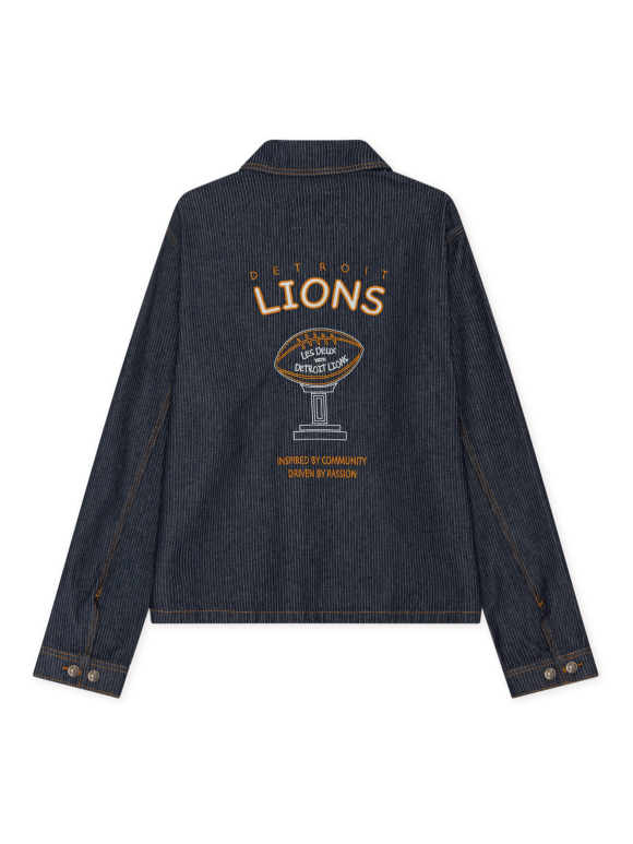 Les Deux - NFL FOOTBALL DENIM OVERSHIRT
