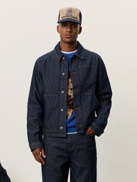 Les Deux - NFL FOOTBALL DENIM OVERSHIRT