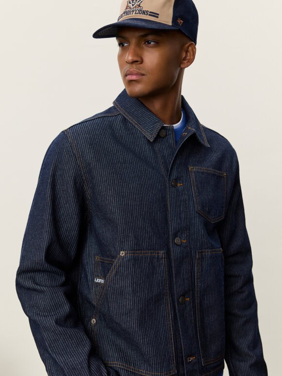 Les Deux - NFL FOOTBALL DENIM OVERSHIRT