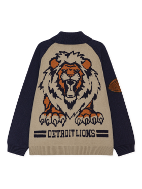 Les Deux - NFL FOOTBALL KNITTED CARDIGAN