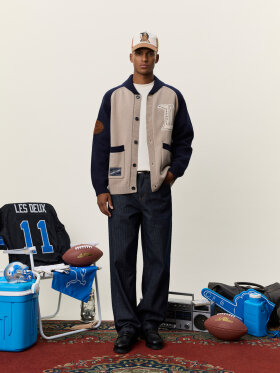 Les Deux - NFL FOOTBALL KNITTED CARDIGAN