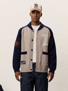Les Deux - NFL FOOTBALL KNITTED CARDIGAN