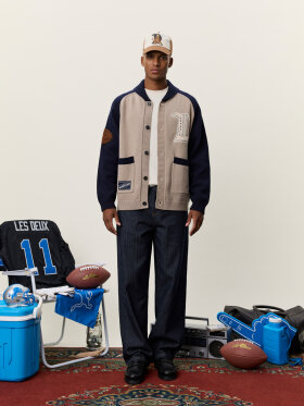 Les Deux - NFL FOOTBALL KNITTED CARDIGAN
