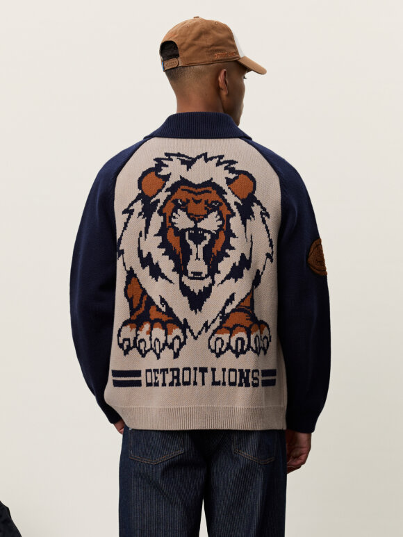 Les Deux - NFL FOOTBALL KNITTED CARDIGAN