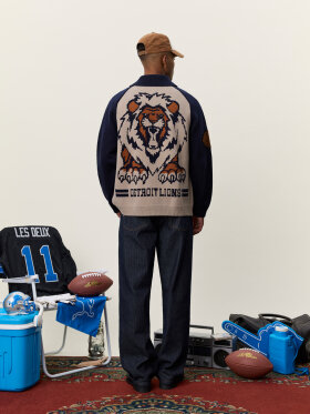 Les Deux - NFL FOOTBALL KNITTED CARDIGAN