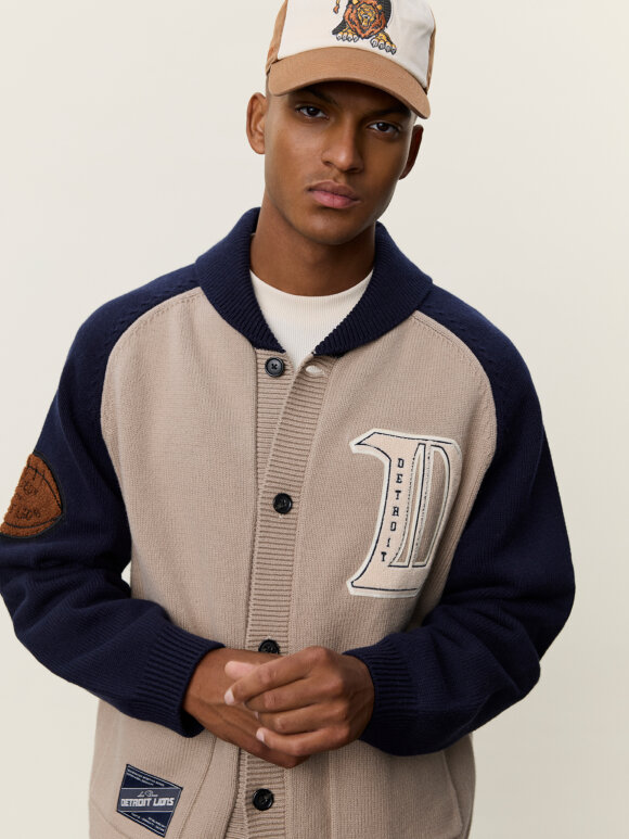 Les Deux - NFL FOOTBALL KNITTED CARDIGAN