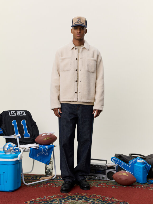 Les Deux - NFL Helmet Fleece Overshirt