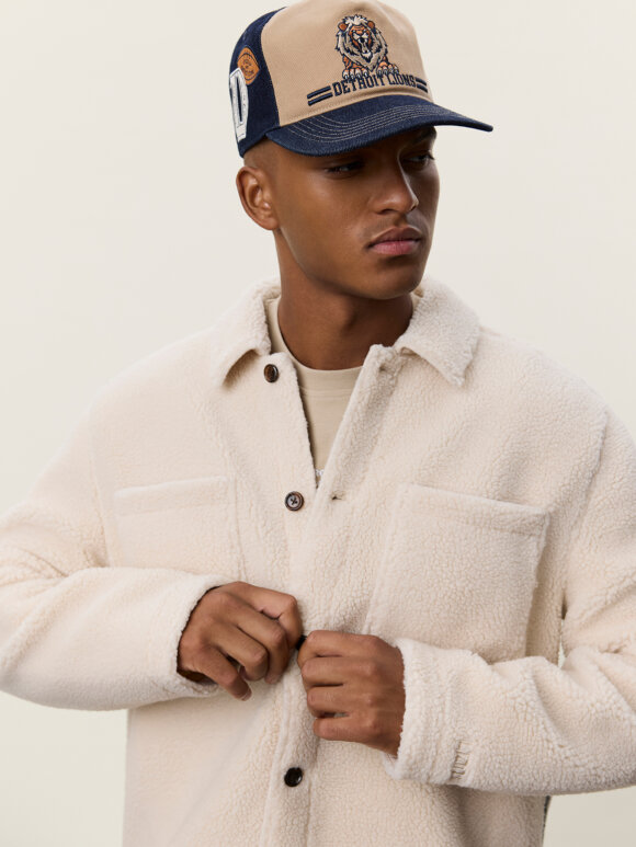 Les Deux - NFL Helmet Fleece Overshirt