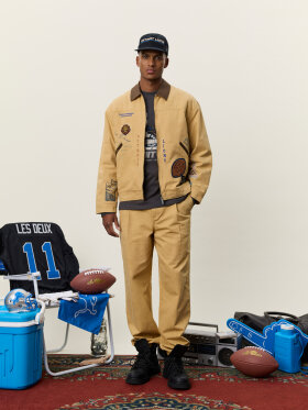 Les Deux - NFL AOP Football Zipper Jacket