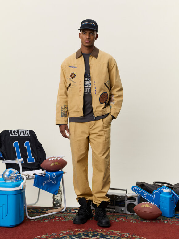 Les Deux - NFL AOP Football Zipper Jacket
