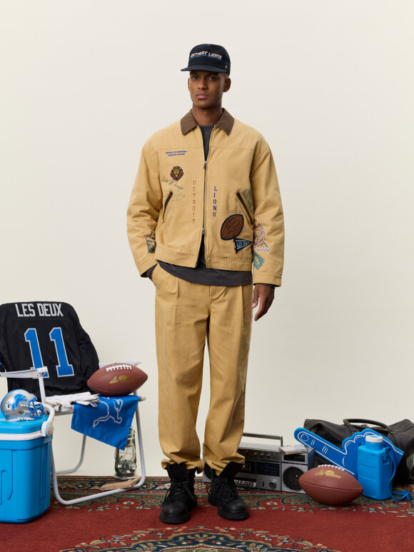 Les Deux - NFL AOP Football Zipper Jacket