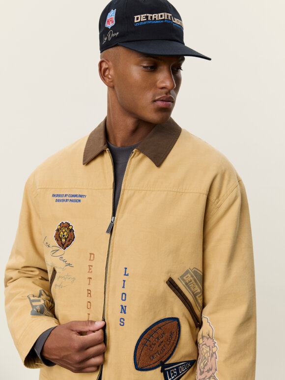 Les Deux - NFL AOP Football Zipper Jacket
