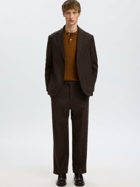 Selected - SLMReg-Brooks Wool Blend BLZ