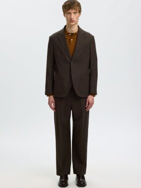 Selected - SLMReg-Brooks Wool Blend BLZ