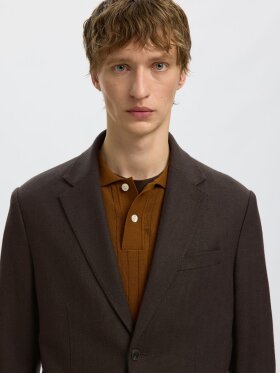 Selected - SLMReg-Brooks Wool Blend BLZ