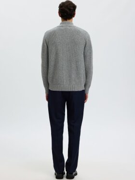 Selected - SLMCody LS Knit Zip Cardigan