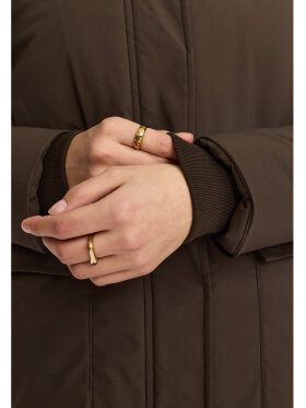 Selfhood Dame - Parka Coat Brown