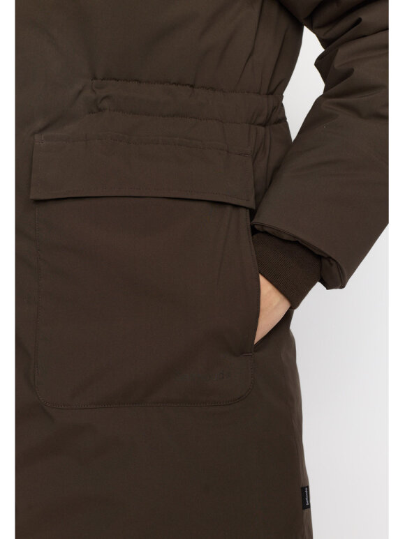 Selfhood Dame - Parka Coat Brown