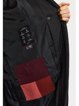 Selfhood Dame - Hooded Coat Black