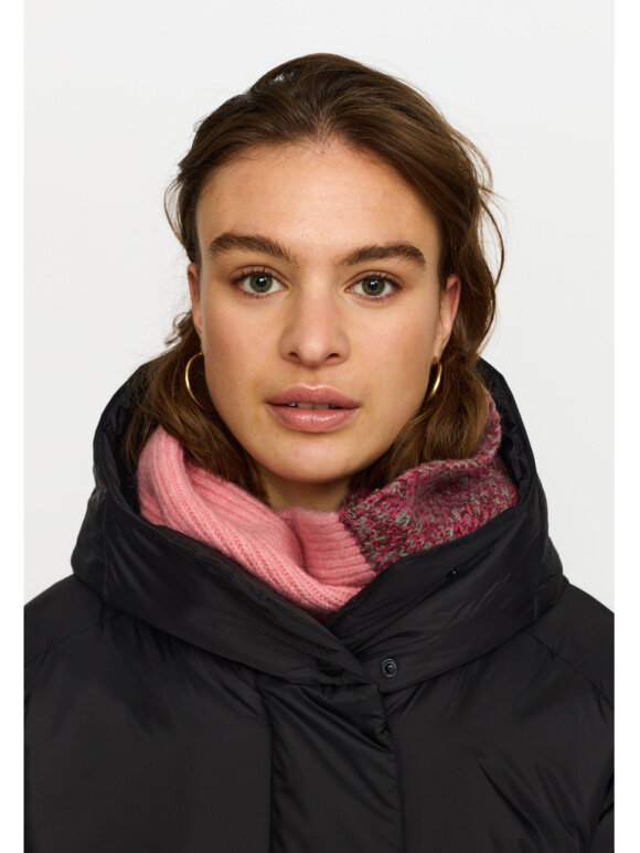 Selfhood Dame - Hooded Coat Black