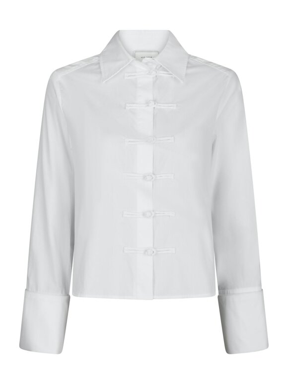 Neo Noir - Cam Poplin Shirt Off white
