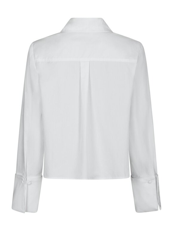 Neo Noir - Cam Poplin Shirt Off white