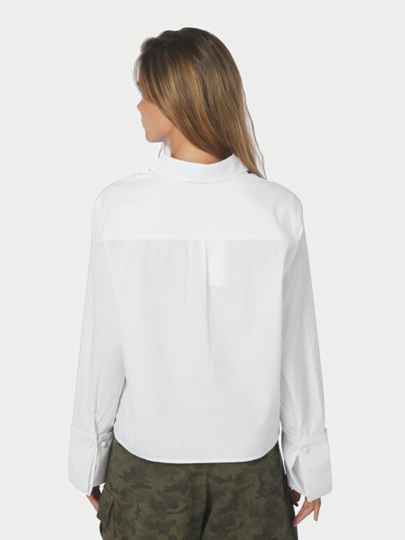 Neo Noir - Cam Poplin Shirt Off white
