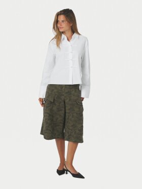 Neo Noir - Cam Poplin Shirt Off white