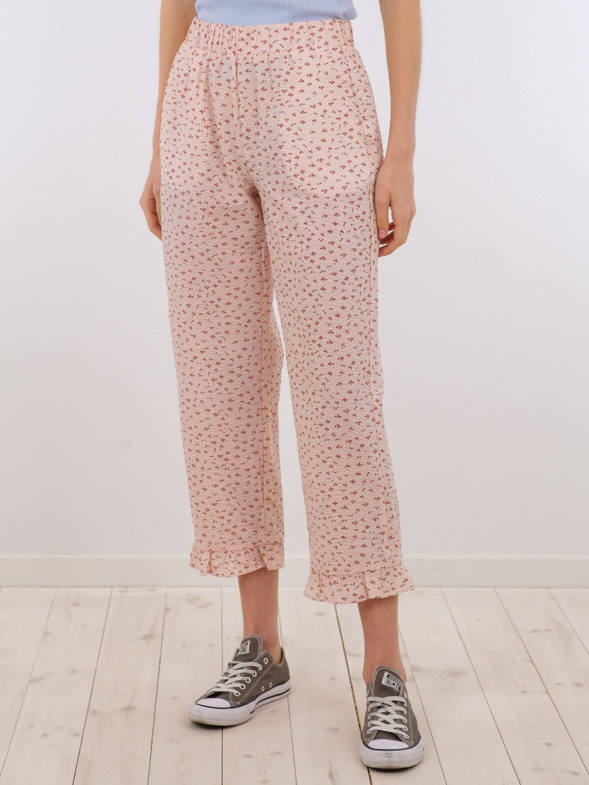 Nørrebro Randers - - Bukser - Neo Noir - Ina Mini Cherry Pants