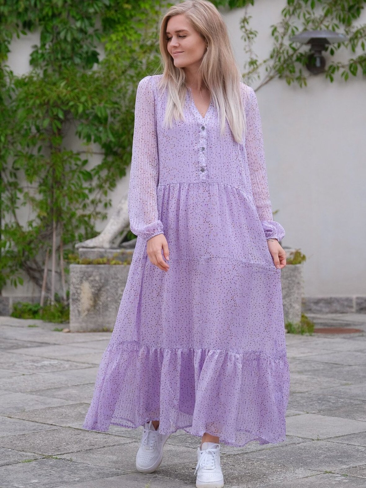 Randers Dame - Kjoler - Neo Noir - Nobis Sparkel Dress L.Lavender