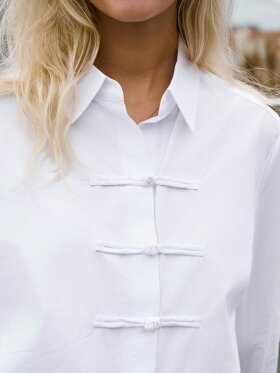 Neo Noir - Cam Poplin Shirt Off white