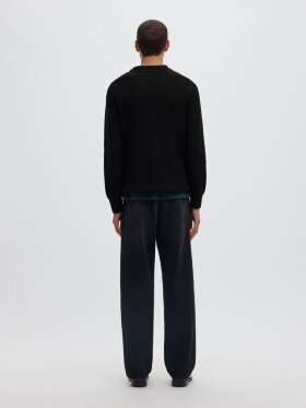 Selected - SLMPim LS Knit Crew Neck Camp Selected - SLMPim LS Knit Crew Neck Camp