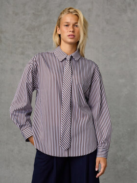 Love & Divine - Love1663 Shirts Brown Stripe