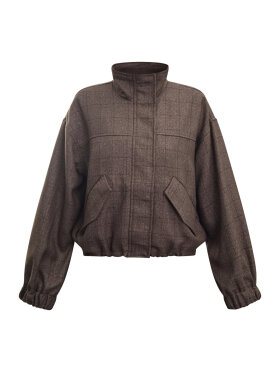 Love & Divine - Love1617-1 jacket Brown Check