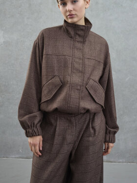 Love & Divine - Love1617-1 jacket Brown Check