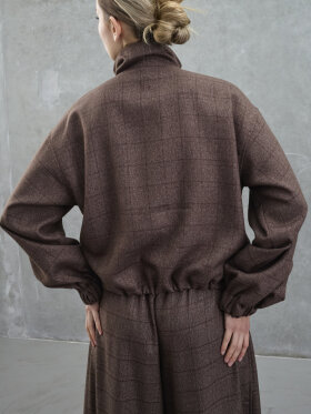 Love & Divine - Love1617-1 jacket Brown Check