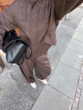 Love & Divine - Love1617-1 jacket Brown Check