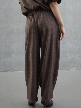 Love & Divine - Love1615-2 Pants brown check Love & Divine - Love1615-2 Pants brown check