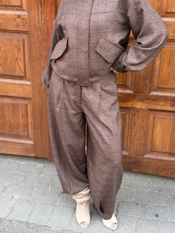 Love & Divine - Love1615-2 Pants  brown check